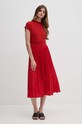 Tommy Hilfiger sukienka WW0WW42020 czerwony AW24