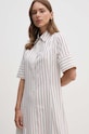 Šaty Tommy Hilfiger WW0WW42317 béžová AW24