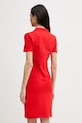 Oblečení Tommy Hilfiger šaty bavlněné s elastanem WW0WW42567 červená