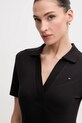 Šaty Tommy Hilfiger černá WW0WW42567