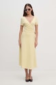 Tommy Hilfiger sukienka żółty WW0WW42578