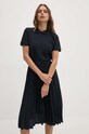 Šaty Tommy Hilfiger WW0WW42579 námořnická modř AW24