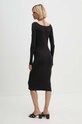 Calvin Klein Jeans sukienka J20J223527 czarny AW24