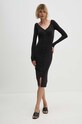 Odzież Calvin Klein Jeans sukienka J20J223527 czarny