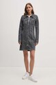 Джинсова сукня Calvin Klein Jeans J20J223667 сірий AW24