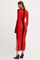 Odzież Patrizia Pepe sukienka 8A1338.K9J5 czerwony