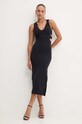 Haljina Patrizia Pepe 8A1372.J129 crna AW24