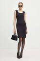 Платье Patrizia Pepe 8A1403.AQ39 чёрный AW24