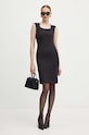 Patrizia Pepe sukienka 8A1403.AQ39 czarny AW24