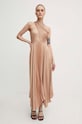 A.L.C. sukienka Athena II 6DRES02386 beżowy AW24