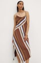 Рокля A.L.C. Lauren 6DRES02381 кафяв AW24