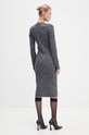 Odzież Iceberg sukienka wełniana AH01.9030 szary
