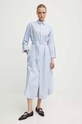 G-Star Raw rochie din bumbac D24625.D592 multicolor AW24