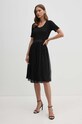 Dkny sukienka P4DDSXMP czarny AW24