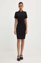 Φόρεμα HUGO 50517142 μαύρο AW24