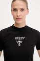 Guess rochie COLETTE negru V4YK02.KCDH1