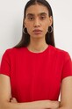 MSGM sukienka 3741MDA04.247621 czerwony