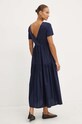 Odzież Weekend Max Mara sukienka bawełniana 2425626011600 granatowy