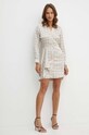 Šaty Guess ALYA W4YK35.WF1T2 béžová AW24