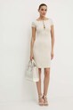 Haljina Guess ELIS W4YK13.KAQL2 bež NC24