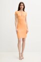 Haljina Guess ELIS W4YK13.KAQL2 narančasta NC24