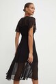 Odzież Armani Exchange sukienka 6DYA08.YN1VZ czarny