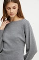 Вълнен пуловер Pinko сив 103947.A221