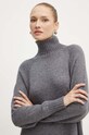 Pinko rochie din lana gri 104053.A1A7
