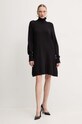 Шерстяное платье Pinko 104053.A1A7 чёрный AW24