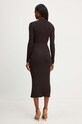 Pinko vestito 104033.A239 marrone AW24