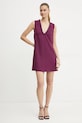 Pinko rochie 103969.A23V burgundia AW24