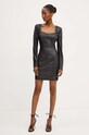 Šaty Marciano Guess ANNY 4YGK20.7159A čierna AW24