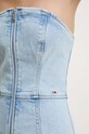 Tommy Jeans rochie din denim DW0DW18215 albastru