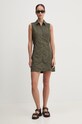 Сукня Tommy Jeans DW0DW18468 зелений AW24