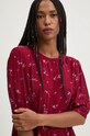 Платье Tommy Jeans бордо DW0DW18475