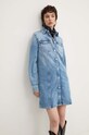 Джинсова сукня Tommy Jeans DW0DW18709 блакитний AW24
