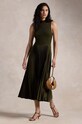 Polo Ralph Lauren sukienka wełniana casual zielony 211910816