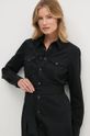 Ρούχα Βαμβακερό φόρεμα Polo Ralph Lauren 211941456 μαύρο