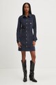 Šaty Tommy Jeans DW0DW18457 modrá AW24