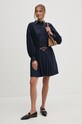 Šaty Lauren Ralph Lauren 250940280 námořnická modř AW24