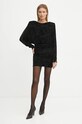 Велюрова сукня Pinko 104482.A29H чорний AW24