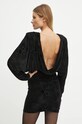 Одяг Велюрова сукня Pinko 104482.A29H чорний