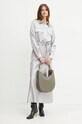 Šaty Pinko 104426.A285 strieborná AW24