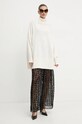 Вовняний светр Pinko 104312.A26I бежевий AW24
