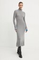 Вовняна сукня Pinko 104470.A278 сірий AW24