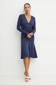 Šaty Pinko 104455.A29B námořnická modř AW24