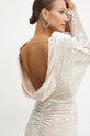 Pinko vestito in velluto beige 104497.A29L