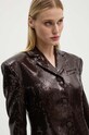 Šaty Rotate Mini Blazer Dress hnedá 1127522910