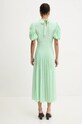 Одяг Сукня Rotate Midi Puff Sleeve Dress 1127662981 зелений