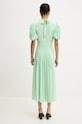 Oblečenie Šaty Rotate Midi Puff Sleeve Dress 1127662981 zelená